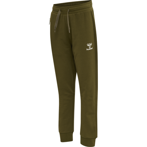 hmlON PANTS, DARK OLIVE, packshot