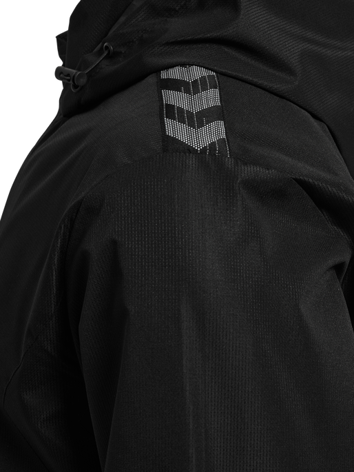 hmlAUTHENTIC ALL WEATHER JACKET, BLACK hmlAUTHENTIC ALL WEATHER JACKET, BLACK, packshot