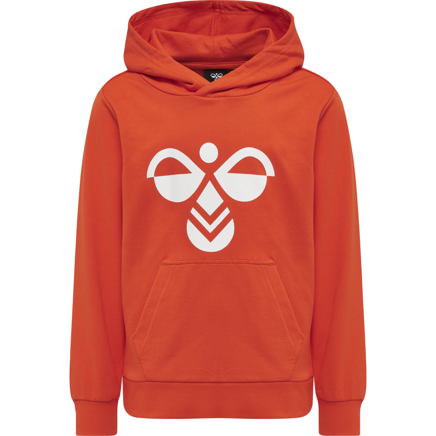 hmlCUATRO HOODIE, CHERRY TOMATO, packshot