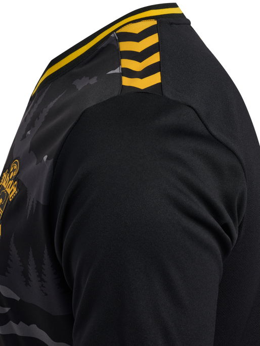 SOU 23/24 THIRD JERSEY S/S, BLACK/DANDELION, packshot