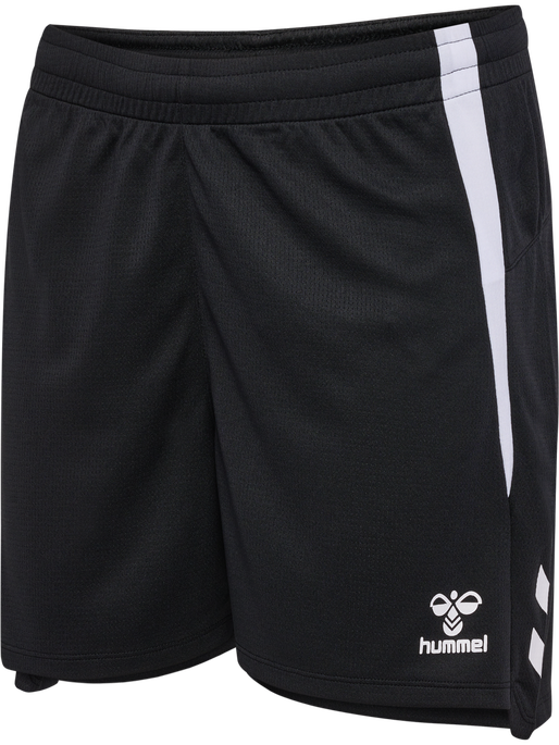 hmlLEAD 2.0 SHORTS WOMAN, BLACK hmlLEAD 2.0 SHORTS WOMAN, BLACK, packshot