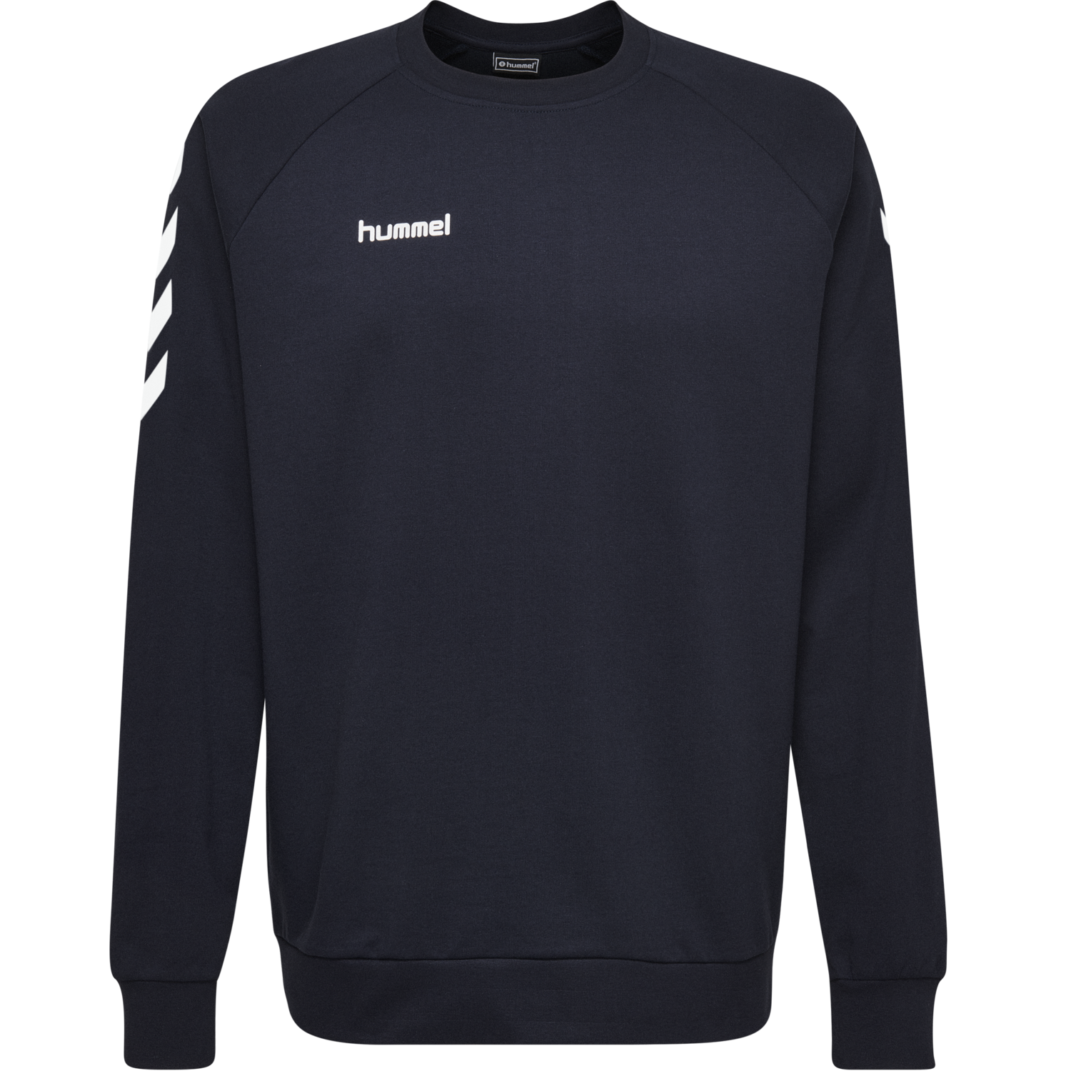 HMLGO COTTON SWEATSHIRT, MARINE, packshot