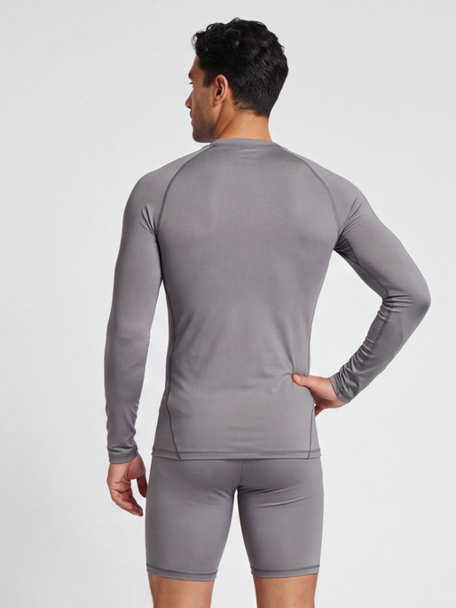 hmlBL PERFORMANCE TEE L/S, STEEL GRAY, model