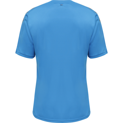 hmlCORE XK POLY JERSEY S/S, BLUE DANUBE hmlCORE XK POLY JERSEY S/S, BLUE DANUBE, packshot