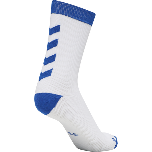 ELEMENT INDOOR SPORT SOCK 2 PACK, WHITE/TRUE BLUE, packshot