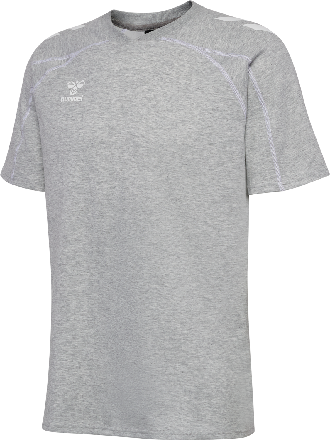 hmlMOVE 2.0 T-SHIRT S/S, GREY MELANGE, packshot