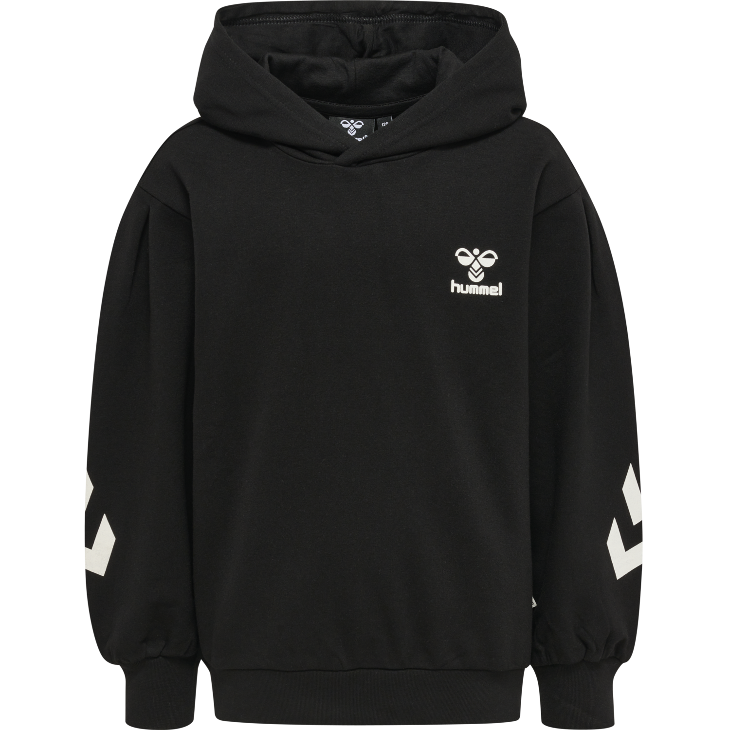 hmlDUE HOODIE, BLACK, packshot