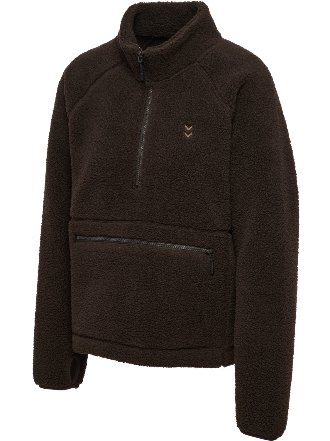 hmlPULSE FLEECE W PULLOVER, AFTER DARK, packshot