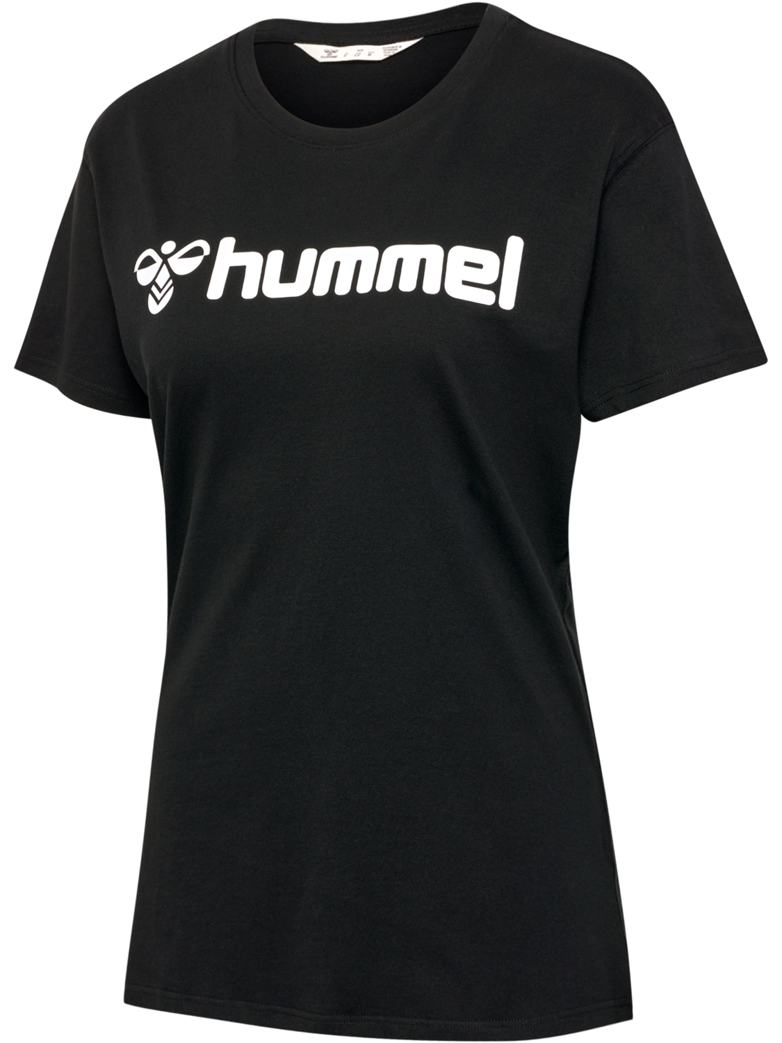 hmlGO 2.0 LOGO T-SHIRT S/S WOMAN, BLACK, packshot