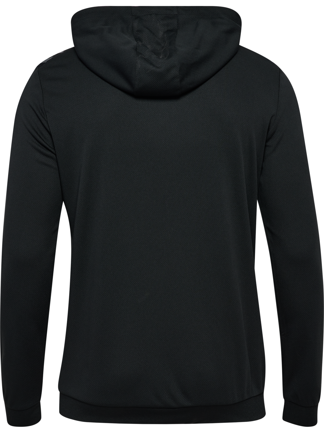 hmlAUTHENTIC PL ZIP HOODIE, BLACK, packshot