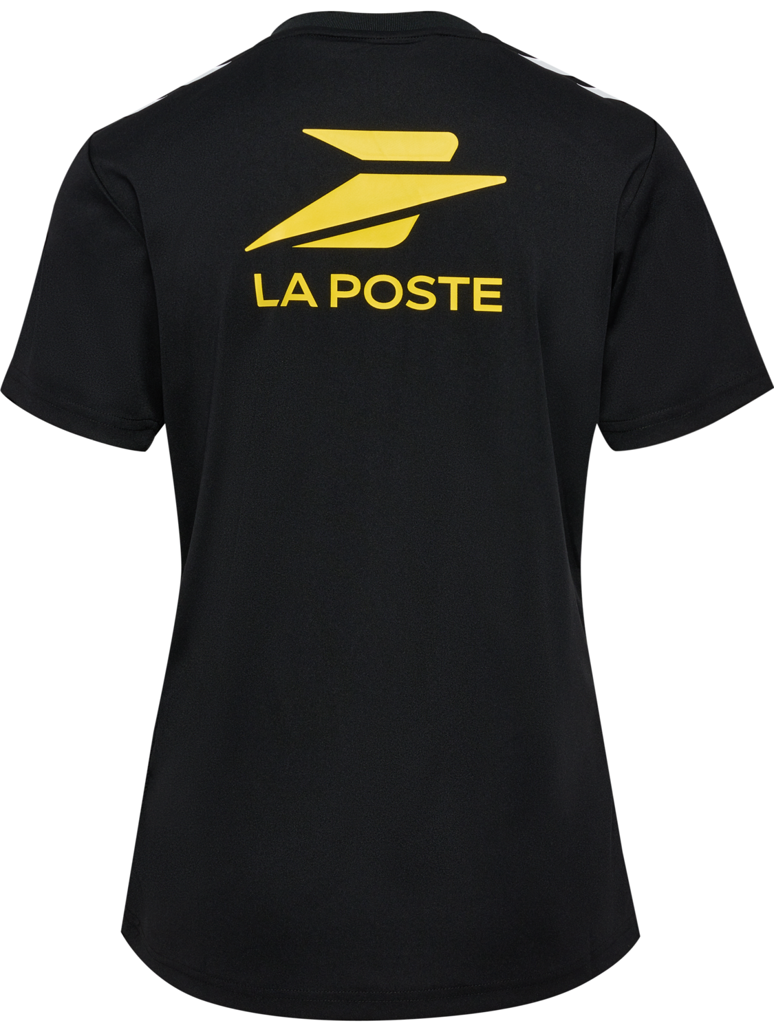 FFHB NEW REFEREE JERSEY S/S WO, BLACK WO SPONSOR, packshot