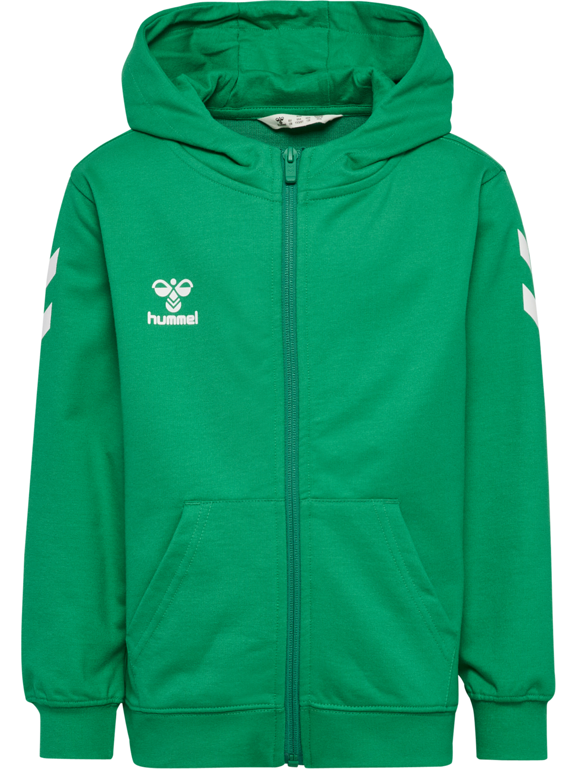 hmlGO 2.0 CHEVRON ZIP HOODIE KIDS, JELLY BEAN, packshot