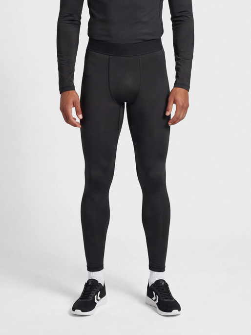 hmlBL WINTER PERFORMANCE LONGTIGHTS, BLACK, model