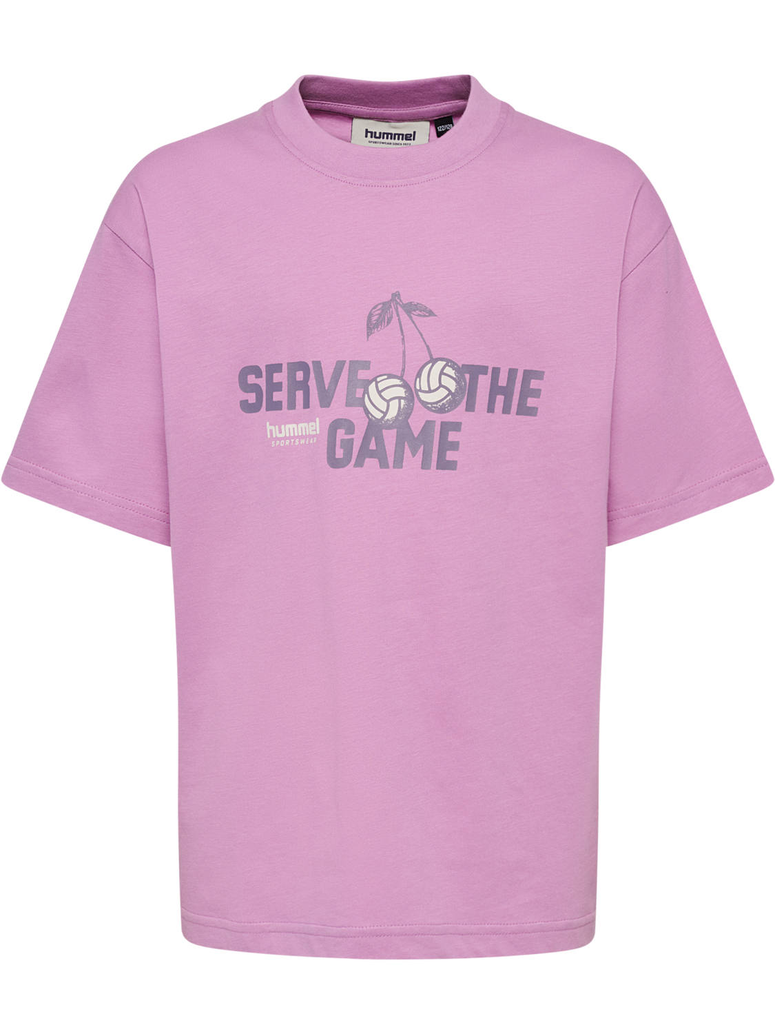 hmlJR LOOSE SET HS GRAPHIC, SMOKY GRAPE, packshot