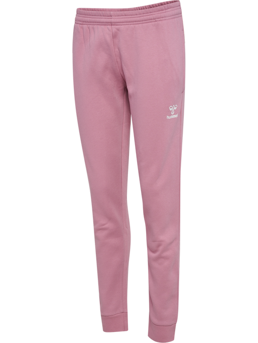 hmlMOVER COTTON CUFF PANTS WOMAN, LILAS, packshot