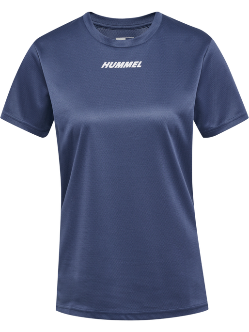 hmlMULTI PL JERSEY WOMAN, BLUE INDIGO hmlMULTI PL JERSEY WOMAN, BLUE INDIGO, packshot