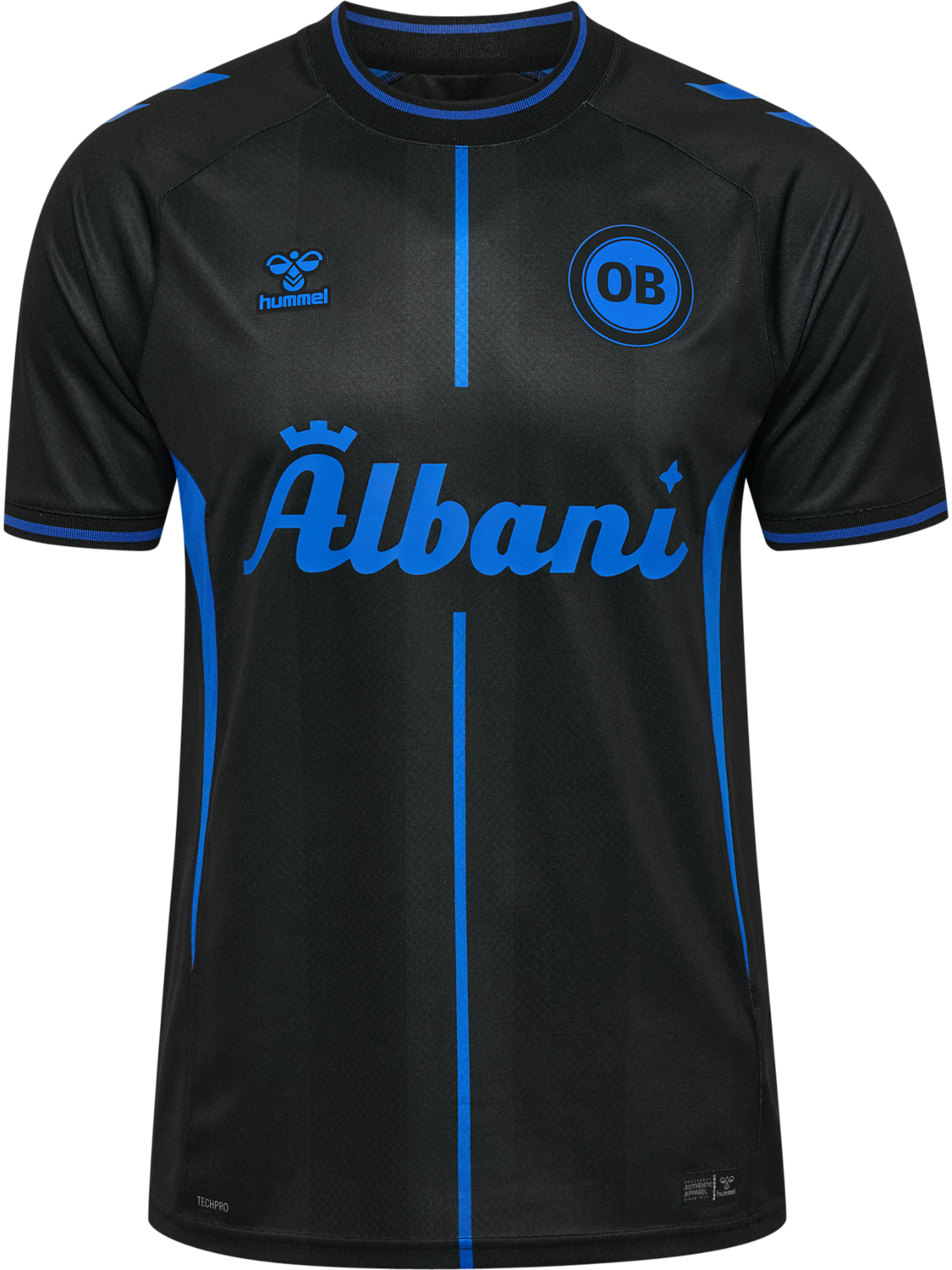OB 26/27 AWAY JERSEY S/S, BLACK, packshot
