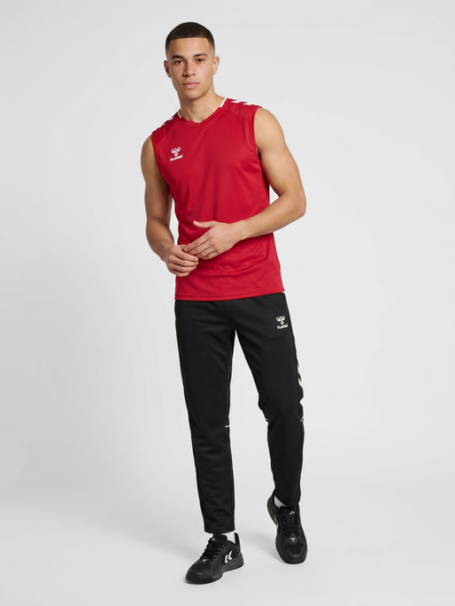 hmlCORE 2.0 JERSEY S/L, TRUE RED/WHITE, model