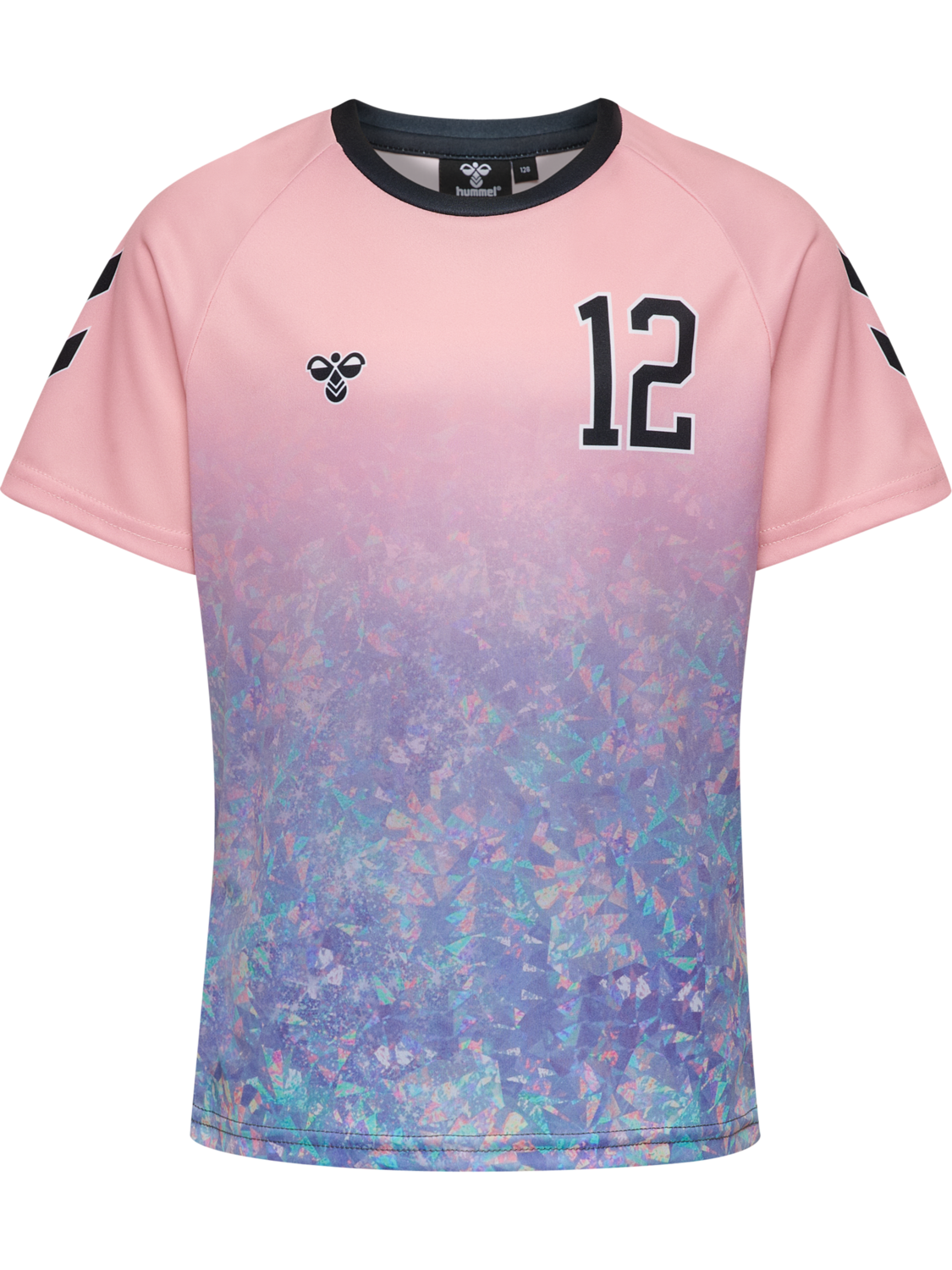 hmlSHIMMER T-SHIRT S/S, PINK NECTAR, packshot