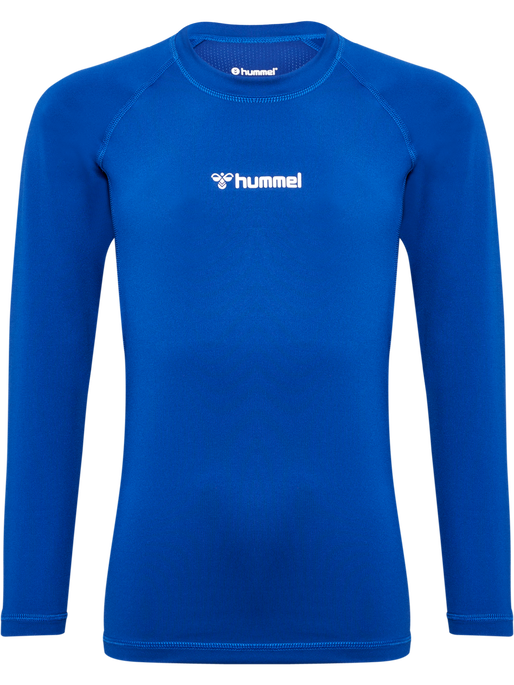 hmlBL PERFORMANCE TEE L/S KIDS, TRUE BLUE hmlBL PERFORMANCE TEE L/S KIDS, TRUE BLUE, packshot
