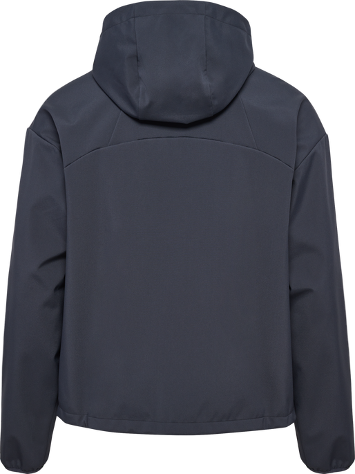 hmlLOOSE SOFTSHELL JACKET, EBONY hmlLOOSE SOFTSHELL JACKET, EBONY, packshot