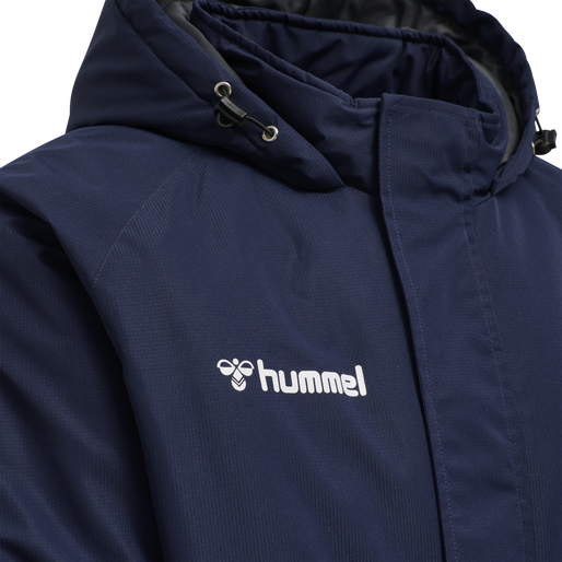 hmlAUTHENTIC BENCH JACKET, MARINE, packshot