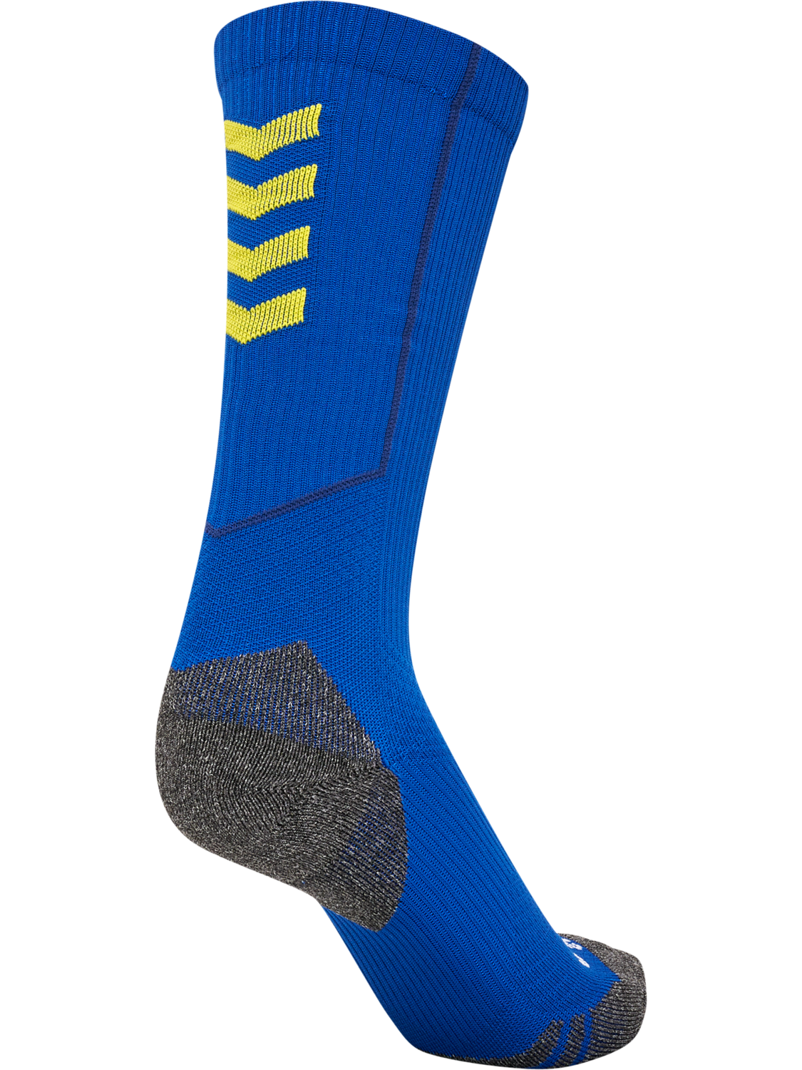 hmlPRO TRAINING SOCKS HIGH, TRUE BLUE/BLAZING YELLOW, packshot