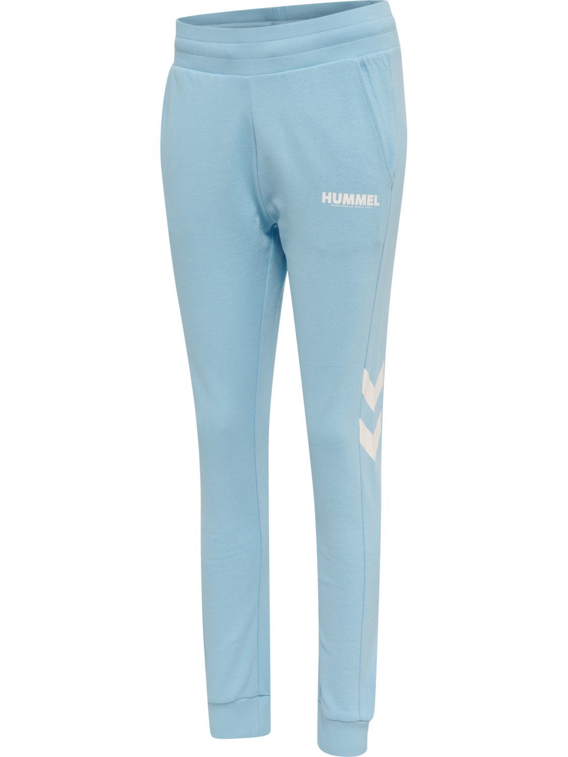 hmlLEGACY WOMAN TAPERED PANTS, PLACID BLUE, packshot