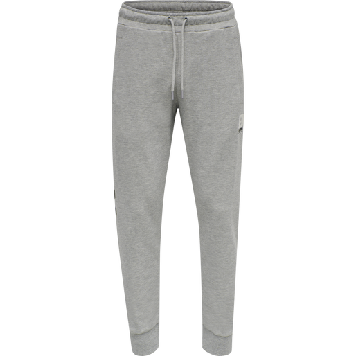 hmlLGC GRAHAM REGULAR PANTS, GREY MELANGE, packshot