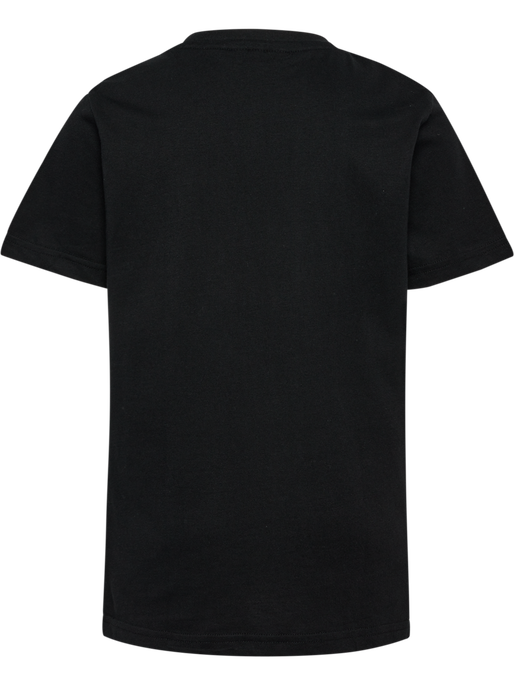 hmlTUKAS T-SHIRT S/S, BLACK, packshot