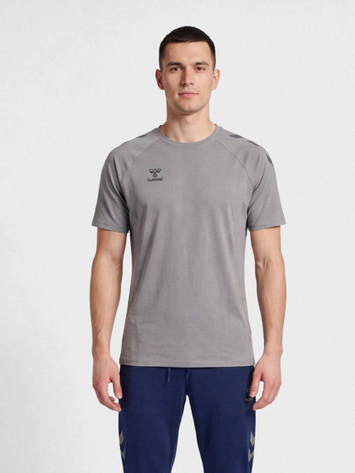 hmlCIMA 2.0 JERSEY S/S, ALLOY MELANGE, model
