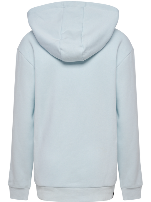 hmlMOVER COTTON HOODIE WOMAN, BABY BLUE, packshot