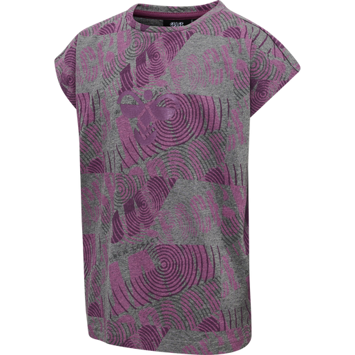 hmlSPACE JAM DIEZ T-SHIRT S/S, AMARANTH, packshot
