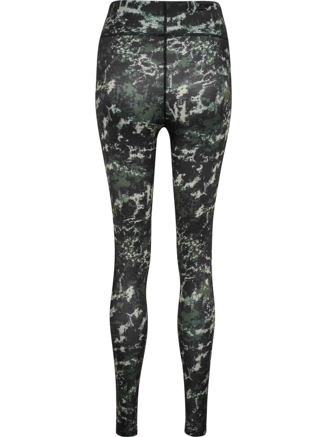 hmlTE TWIST AOP MID WAIST TIGHTS, CLIMBING IVY, packshot