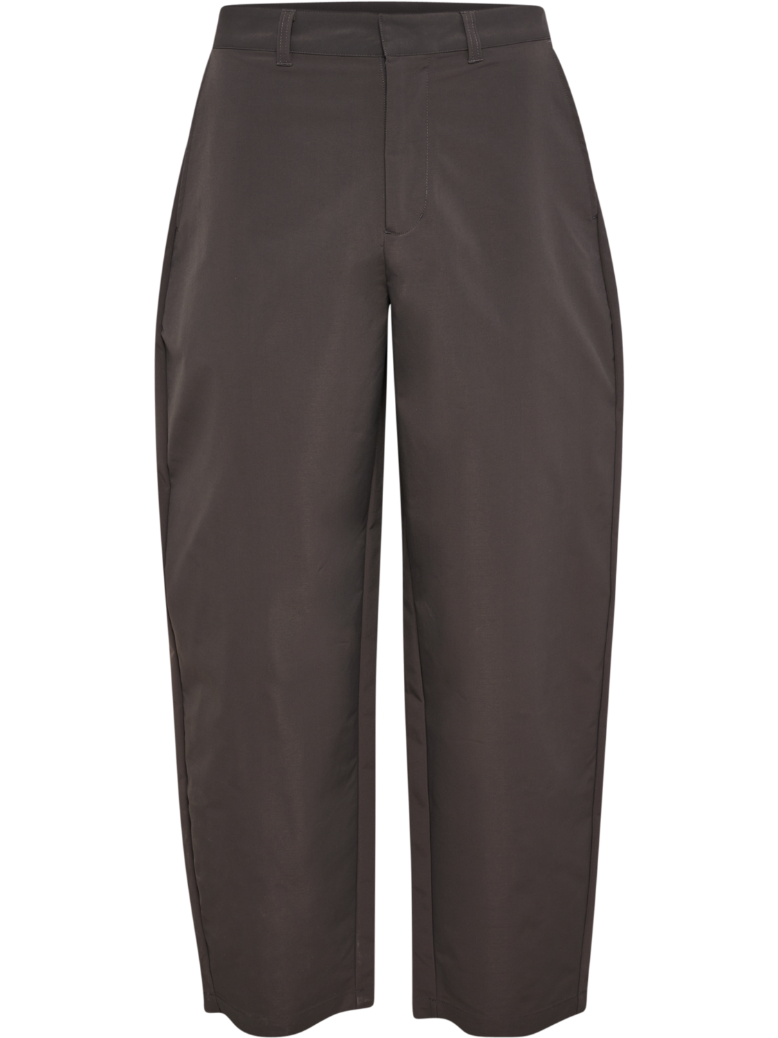 hmlI-D BARREL LEG TROUSERS, SHALE, packshot