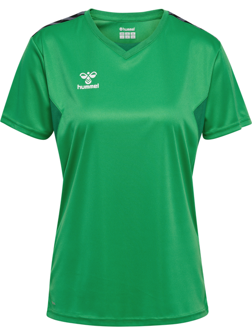 hmlAUTHENTIC PL JERSEY S/S WOMAN, JELLY BEAN hmlAUTHENTIC PL JERSEY S/S WOMAN, JELLY BEAN, packshot