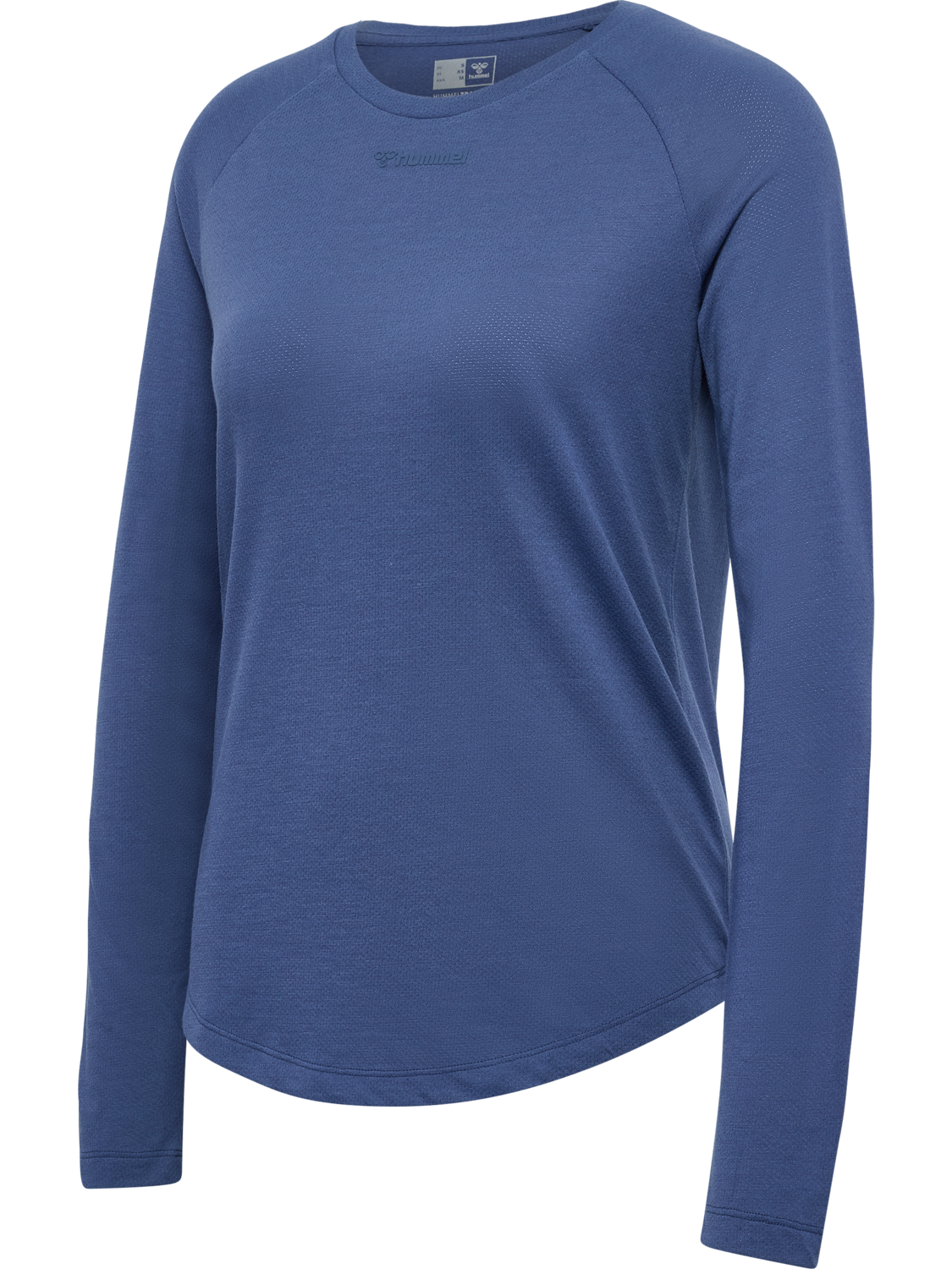 hmlMT VANJA T-SHIRT L/S, BLUE INDIGO, packshot