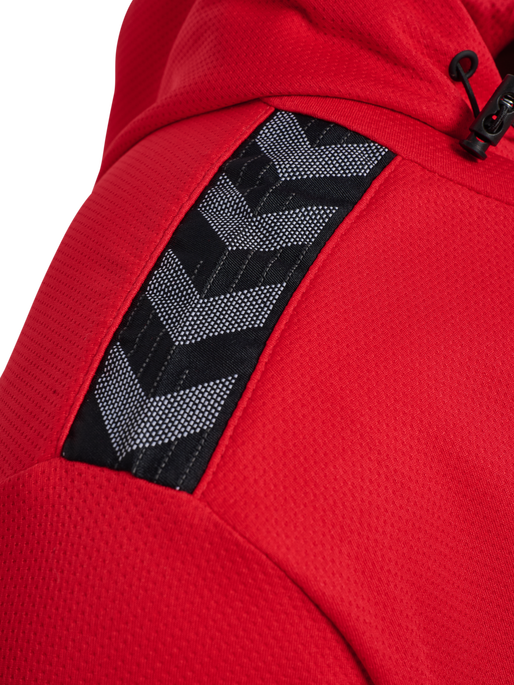 hmlAUTHENTIC PL ZIP HOODIE, TRUE RED hmlAUTHENTIC PL ZIP HOODIE, TRUE RED, packshot