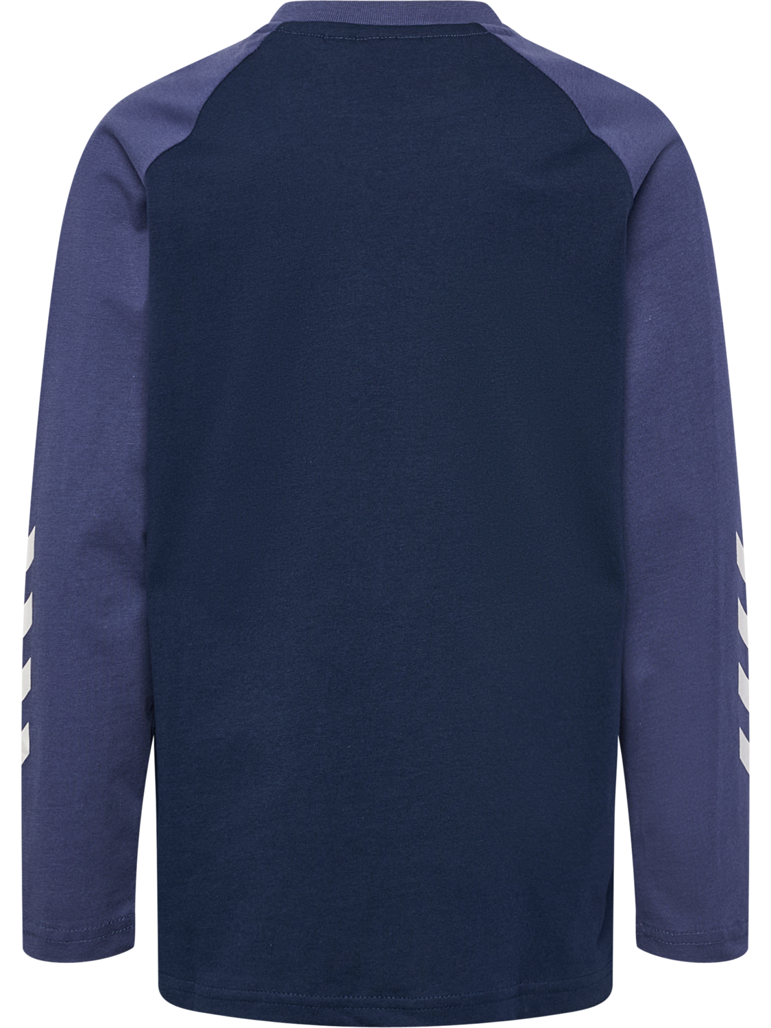 hmlJR LOGO T-SHIRT L/S, DRESS BLUES/BLUE INDIGO, packshot