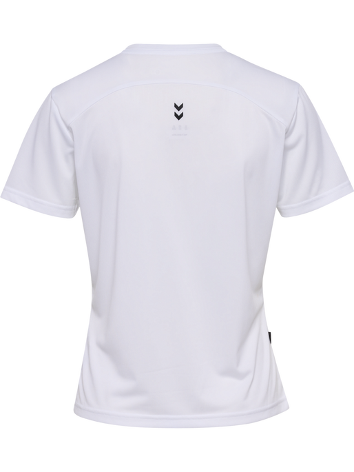 hmlPULSE WORKOUT W T-SHIRT S/S, WHITE, packshot