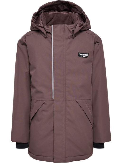 hmlJR SNOW JACKET WP 10K, PEPPERCORN hmlJR SNOW JACKET WP 10K, PEPPERCORN, packshot