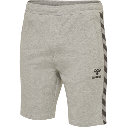 hmlMOVE CLASSIC KIDS SHORTS, GREY MELANGE hmlMOVE CLASSIC KIDS SHORTS, GREY MELANGE, packshot