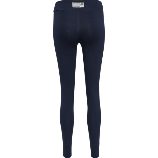 hmlMOVE GRID COTTON TIGHTS, MARINE, packshot