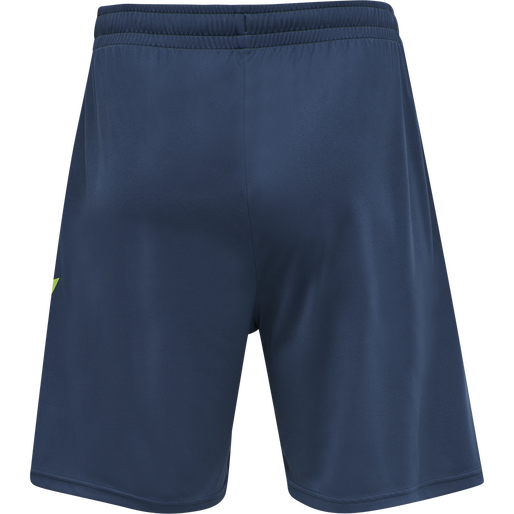 hmlPROMO DUO SET, LIME PUNCH/DARK DENIM, packshot