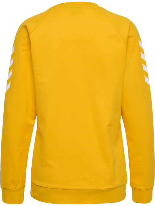 HMLGO COTTON SWEATSHIRT WOMAN, SPORTS YELLOW, packshot