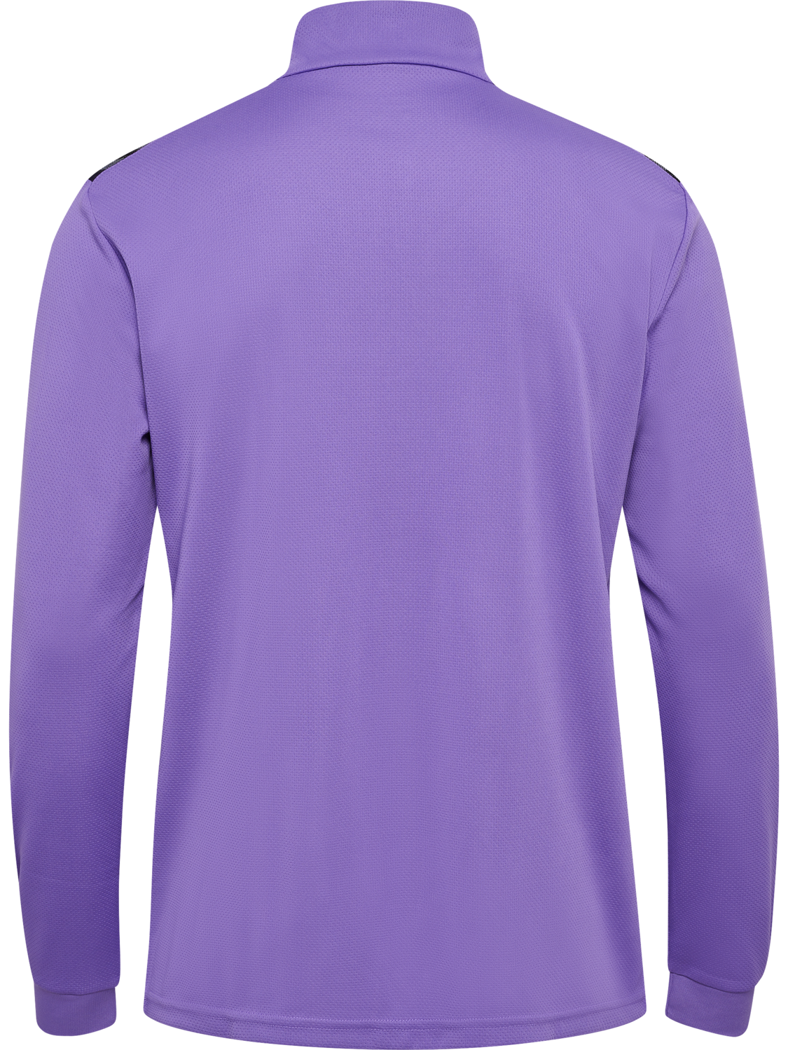 hmlAUTHENTIC HALF ZIP SWEAT, DAHLIA PURPLE/ASPHALT, packshot