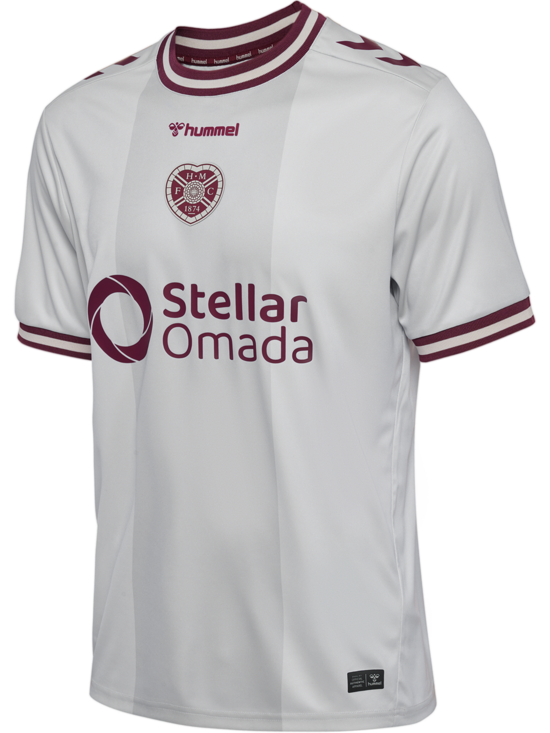 HEA 26/27 AWAY JERSEY S/S, MARSHMALLOW, packshot