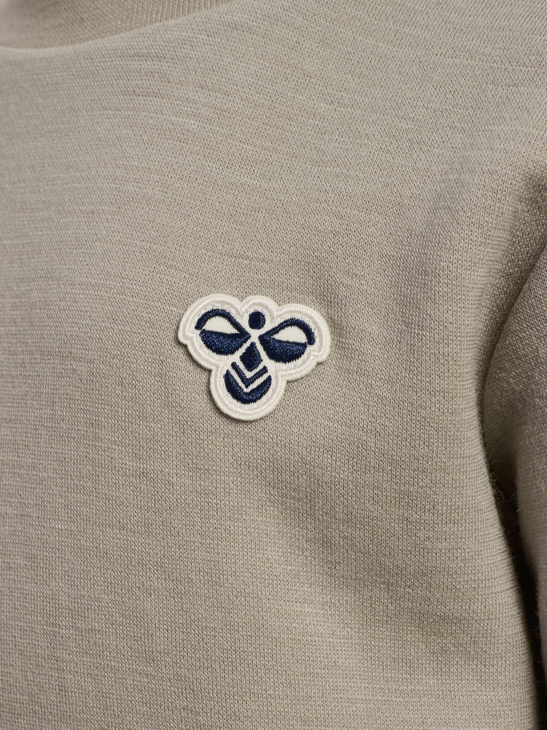 hmlMINI WOOL SWEATSHIRT BEE, VINTAGE KHAKI, packshot