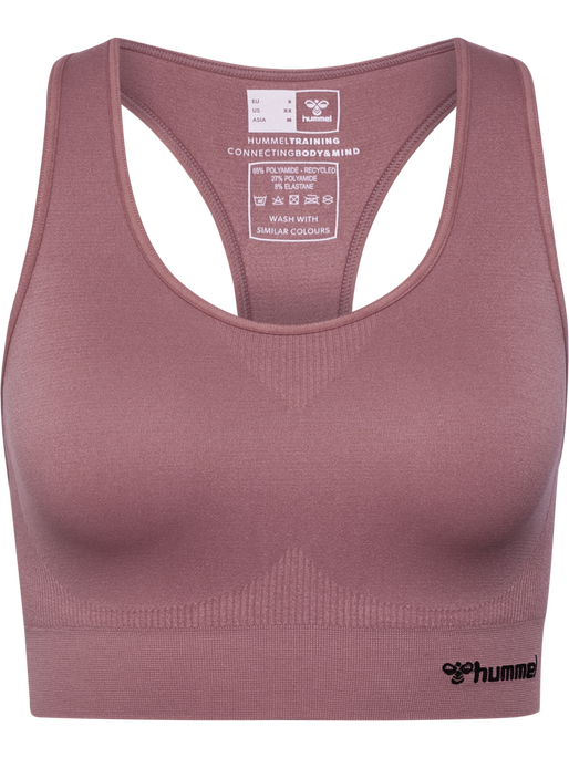 hmlTIF SEAMLESS SPORTS TOP, ROSE TAUPE, packshot