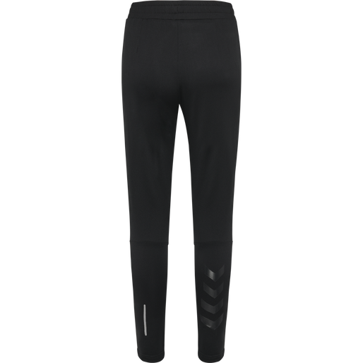 hmlSELBY TAPERED PANTS, BLACK, packshot